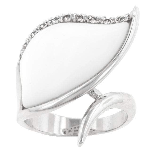 Snow Cap Cocktail Ring Rings JGI   