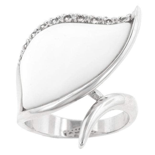 Snow Cap Cocktail Ring Rings JGI   