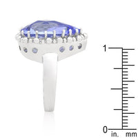 Thumbnail for Solitaire Light Purple Cocktail Ring Rings JGI   