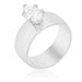 Marquise Cubic Zirconia Ring, Solitaire Marquise Engagement Ring Rings JGI   