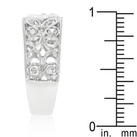 Thumbnail for Spring Floral Cubic Zirconia Band Rings JGI   
