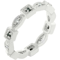 Thumbnail for Square and Oval Eternity Band Rings JGI   