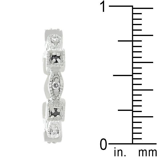 Square and Oval Eternity Band Rings JGI   