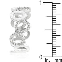 Thumbnail for Staggering Hoop Eternity Band Rings JGI   