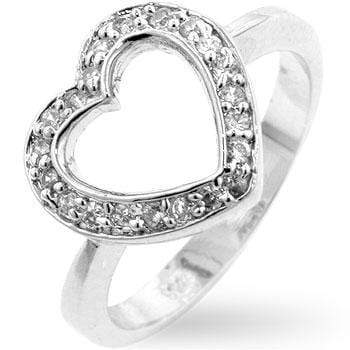 Sterling Heart Ring Rings JGI   