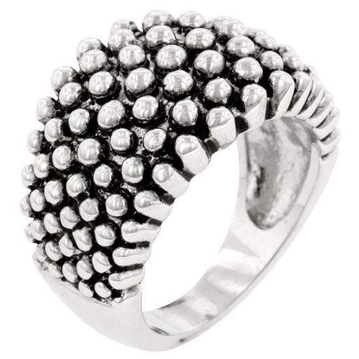 Studded Metal Ring Rings JGI   