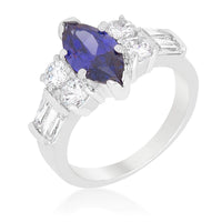 Thumbnail for Tanzanite Purple Elegant Cocktail Ring Rings JGI   