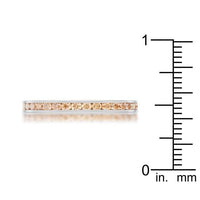 Thumbnail for Teresa 0.5ct Champagne CZ Stainless Steel Eternity Band Rings JGI   