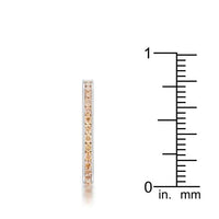 Thumbnail for Teresa 0.5ct Champagne CZ Stainless Steel Eternity Band Rings JGI   