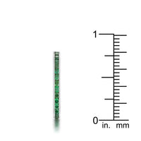 Thumbnail for Teresa 0.5ct Emerald CZ Stainless Steel Eternity Band Rings JGI   