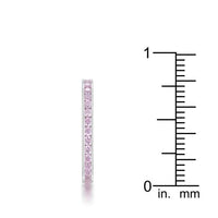 Thumbnail for Teresa 0.5ct Pink CZ Stainless Steel Eternity Band Rings JGI   