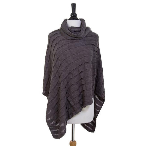 London Grey Poncho Scarves JGI   