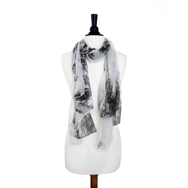 Nikki White Scarf Scarves JGI   