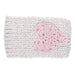 Off White Bernadette Heart Design Knit Headband Scarves JGI   