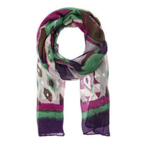 Thumbnail for Purple Aida Aztec Print Scarf Scarves JGI   