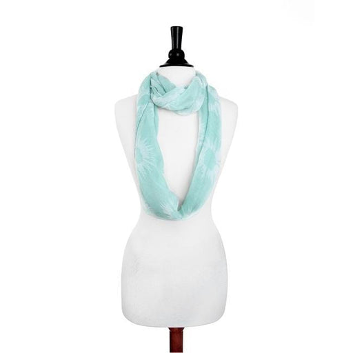 Splash Mint Infinity Scarf Scarves JGI   