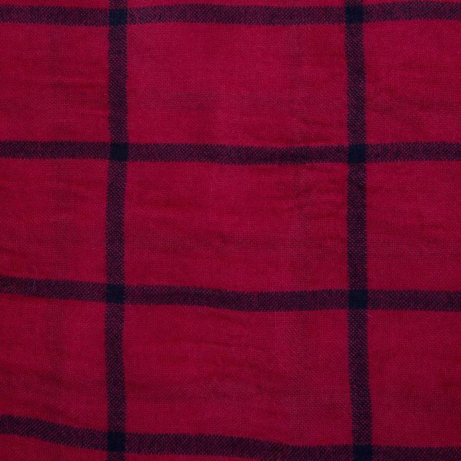Tori Red Plaid Infinity Scarf Scarves JGI   