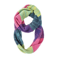 Thumbnail for Vibrant Pink Infinity Scarf Scarves JGI   