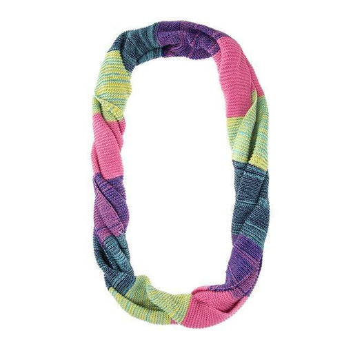 Vibrant Pink Infinity Scarf Scarves JGI   