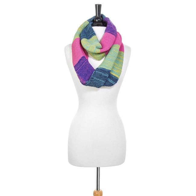Vibrant Pink Infinity Scarf Scarves JGI   