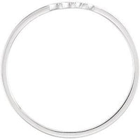 Thumbnail for Sterling Silver Youth Signet Ring with Cross Size 3  Stuller   