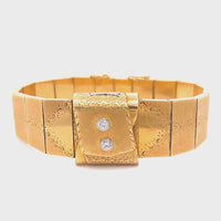 The Firenze 18 karat gold watch/bracelet